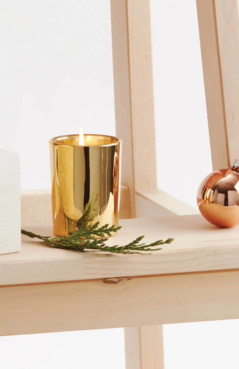 Votive Candle Gold