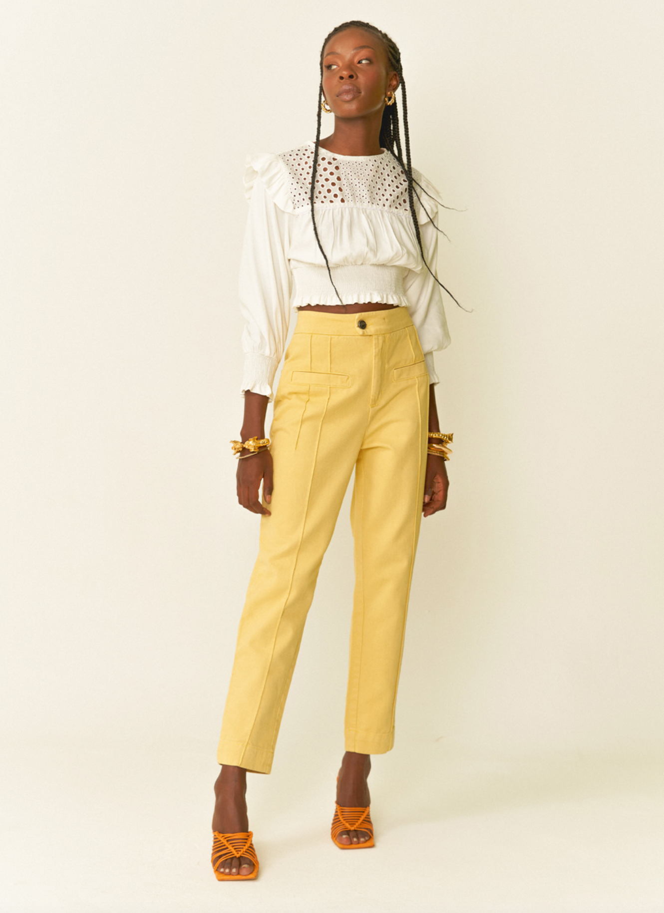 Althea Pant Yellow