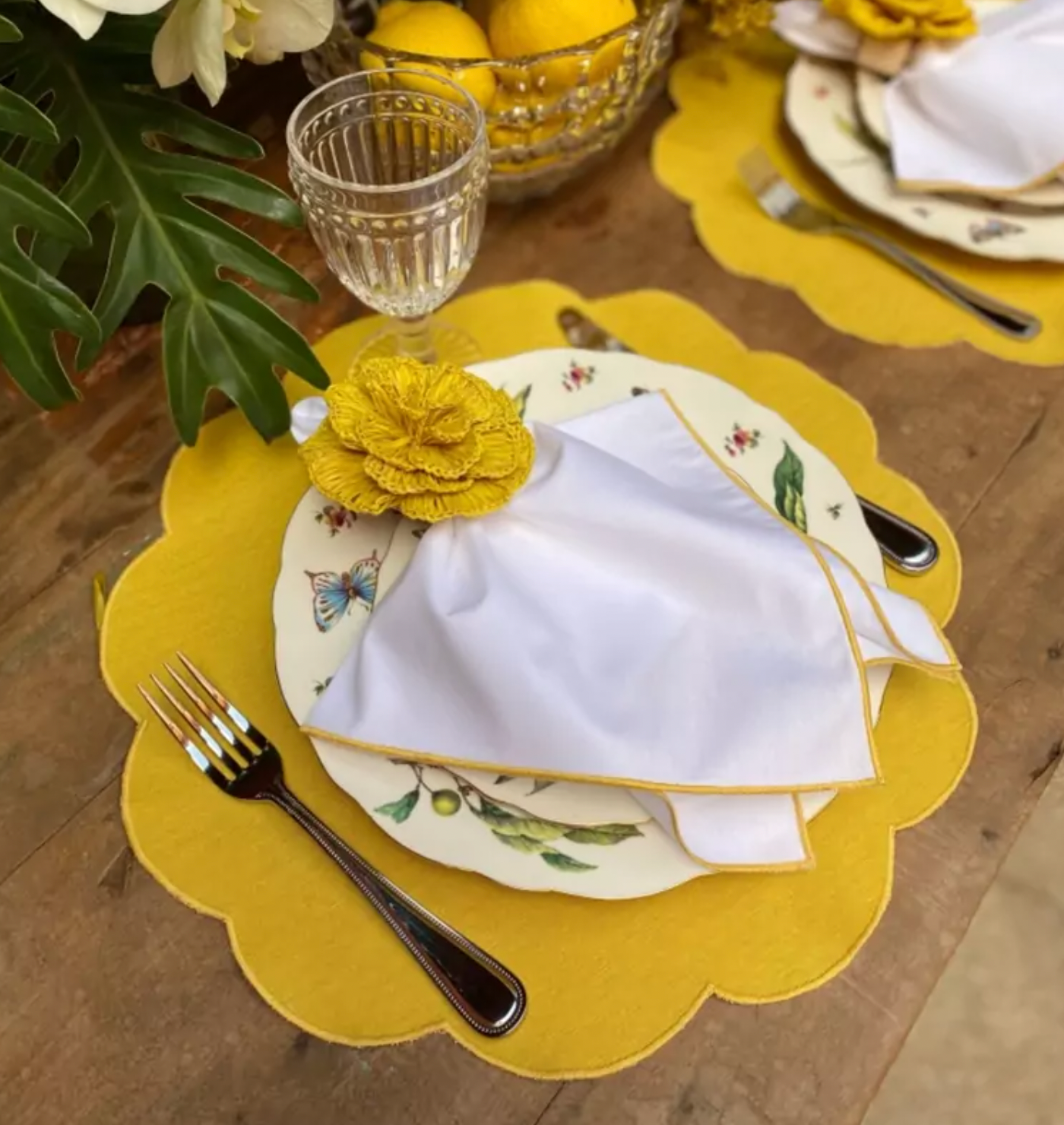 Placemat Luna Yellow