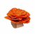 Napkin Ring Flower Orange