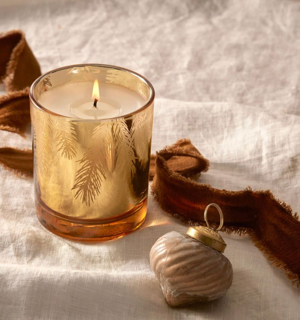 Frasier Fir Gilded Gold Poured Candle