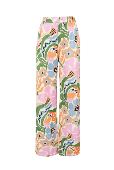 Adina Pant Pastel Flowers