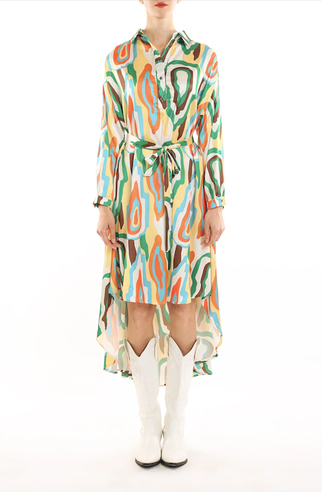 Lulu  Dress Green