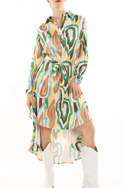 Lulu  Dress Green