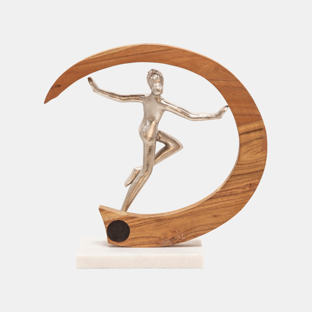 Metal Gymnast Silver