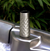 Paragon Stainless Steel Champagne Flute in Platinum Viski