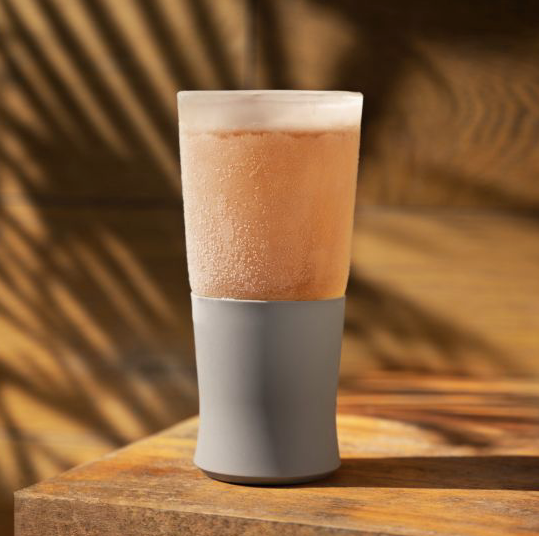 Glass Frezze Beer Glass in Gray Set