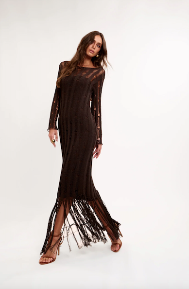 Daniela Dress Brown