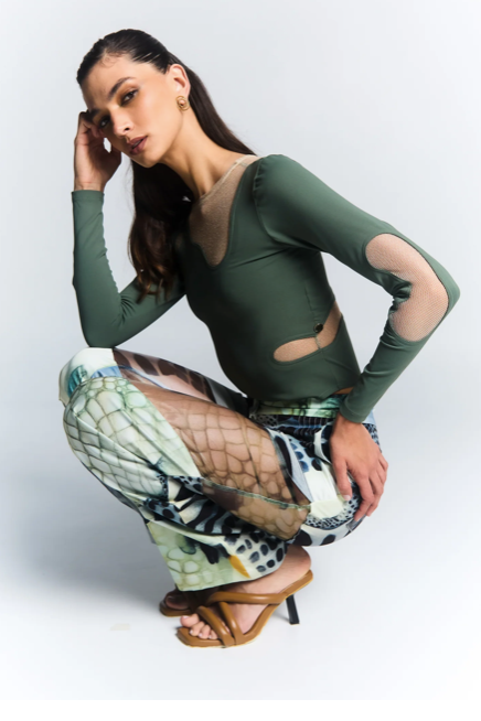 Rhombifer Body Green