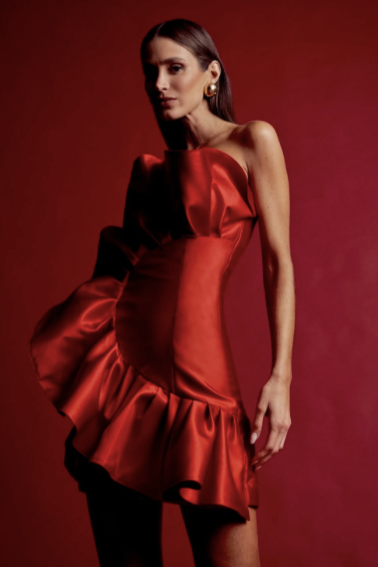 Kaira Dress Red