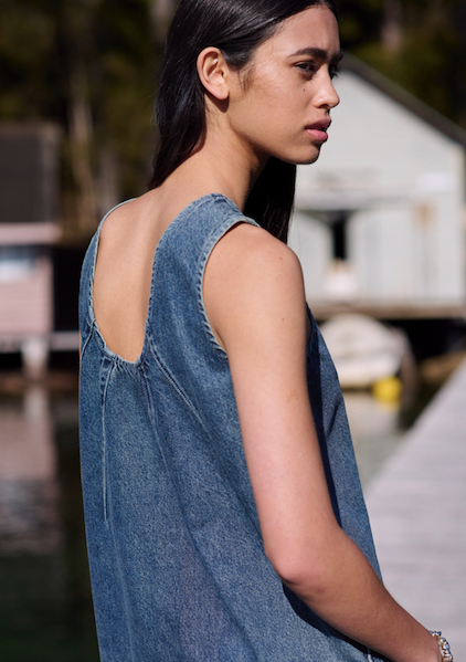 Marie Denim Dress
