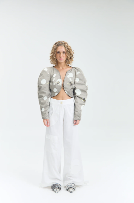 Blossom Jacket Indigo Black