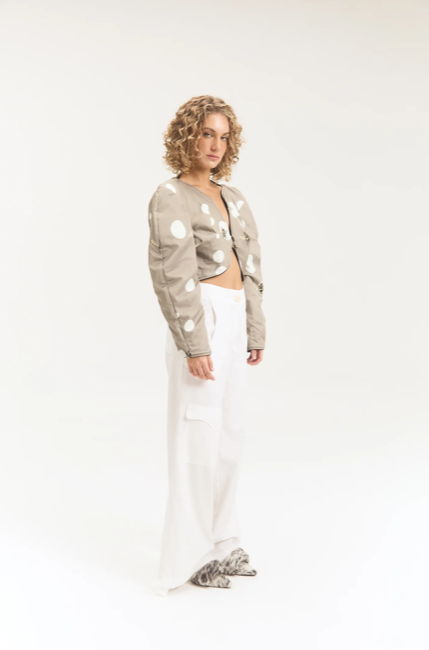 Blossom Jacket Indigo Black