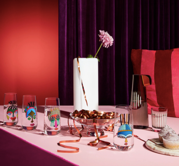 Layers Vase Tall opal white