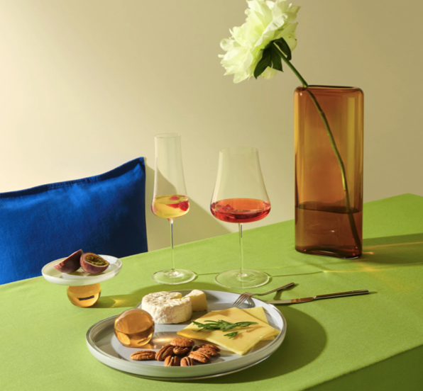 Layers Vase Tall amber