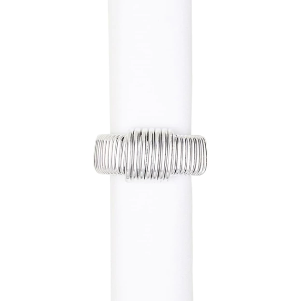 Napkin Ring Metal Silver