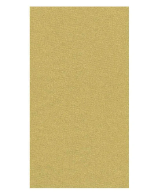 Paper Linen Solid Guest Towel Napkins in Gold