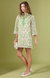 Francisne Dress Green Natural