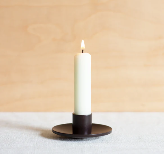 3.25in Dark Bronze / Mini Taper Holder