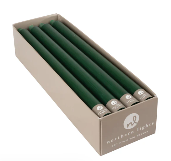 Hunter Green Taper 12"