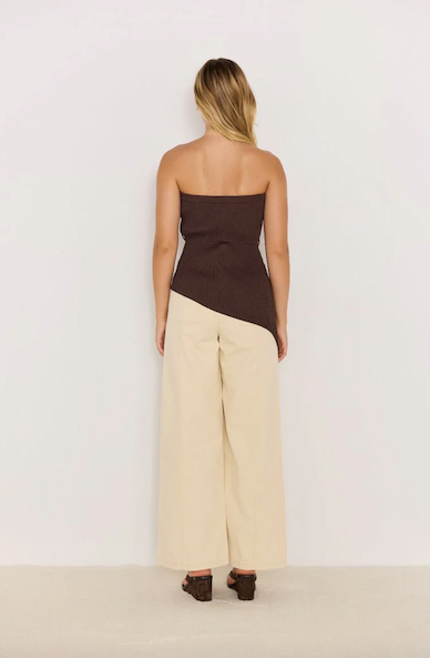 Keani Strapless Knit Top