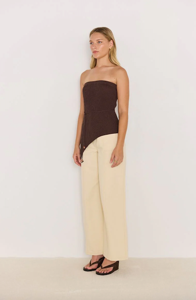 Keani Strapless Knit Top