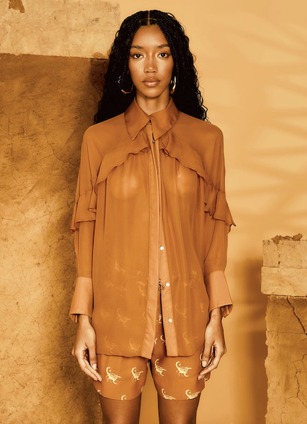 Mabel Shirt Marron