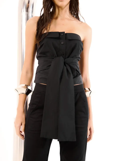 Carol Top Black