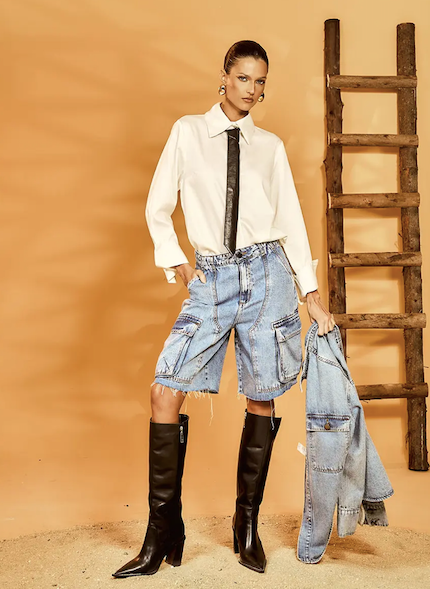 Fina Bermuda Jean Comfort