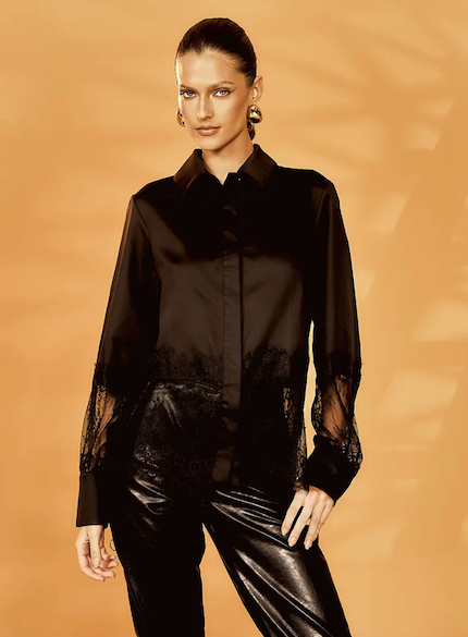 Marilyn Shirt Black