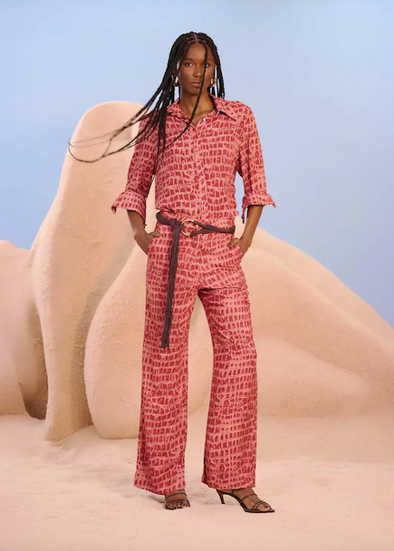 Nered Pant Estampado