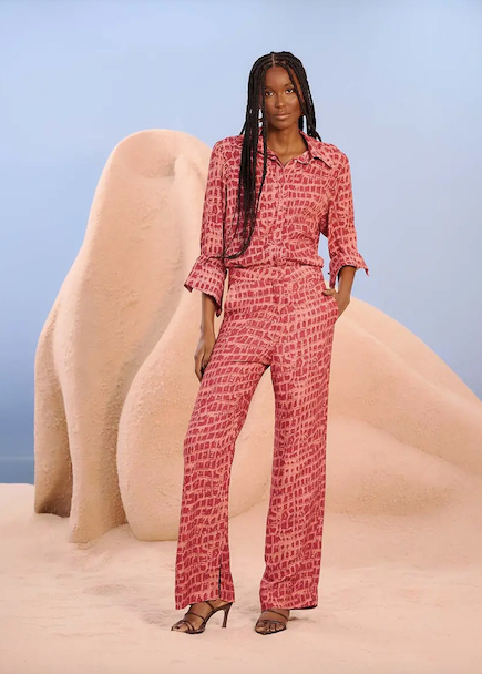 Nered Pant Estampado