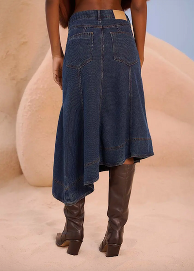 Raiza Skirt Indigo