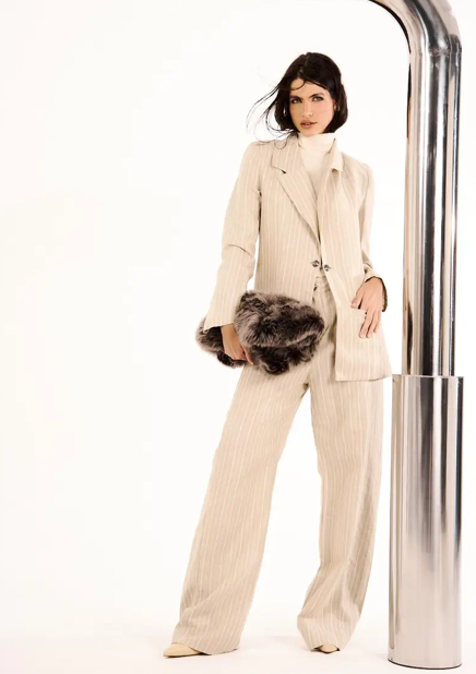 Zaider Pant Beige