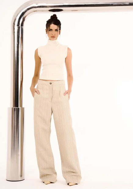 Zaider Pant Beige