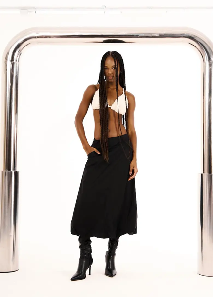 Delibeth Skirt Black