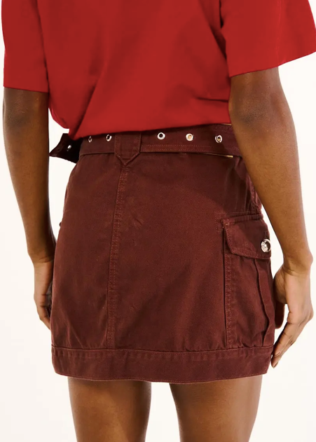 Merc Skirt Brown