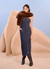 Noemi Dress Indigo