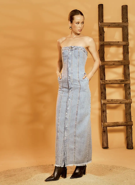 Rosa Dress Denim