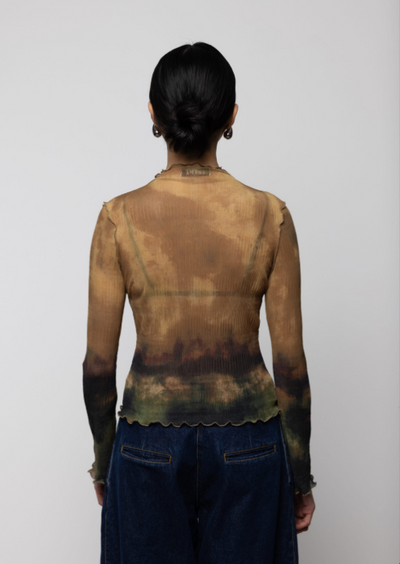 Esther Top Print