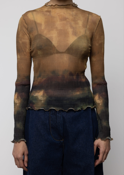 Esther Top Print