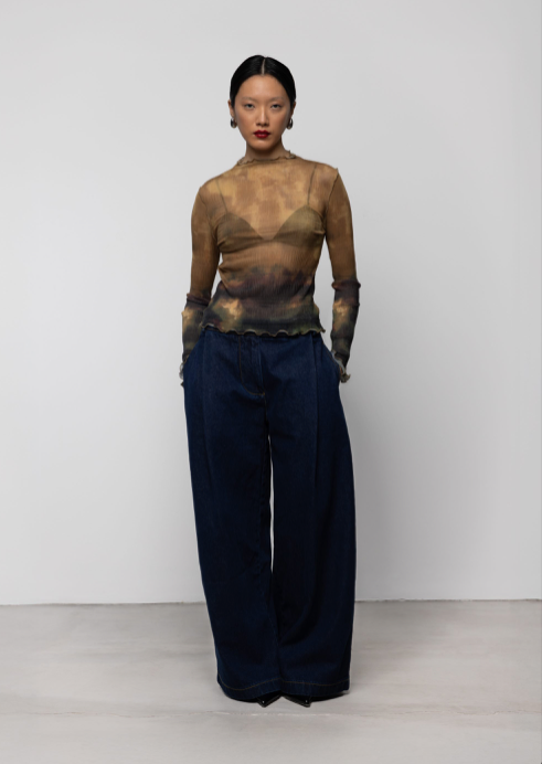 Esther Top Print