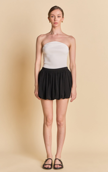 Ballon Mini Skirt Black