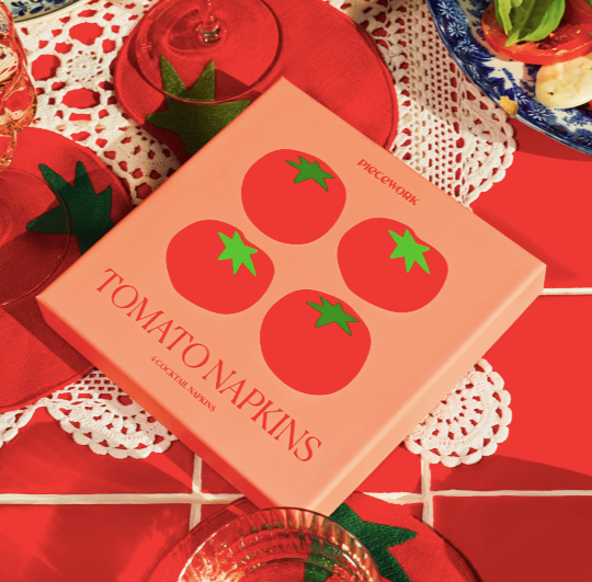 Tomato Cocktail Napkins