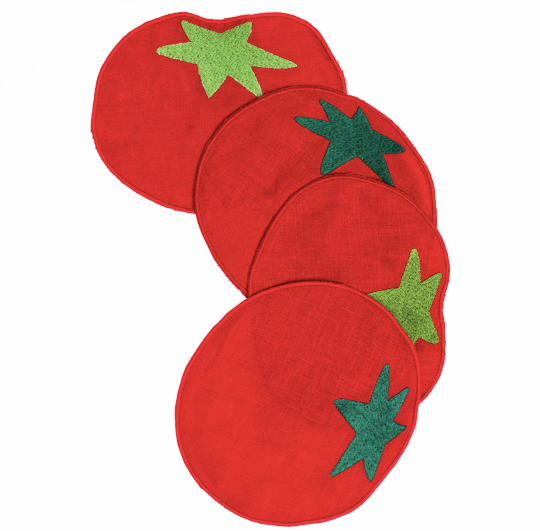 Tomato Cocktail Napkins