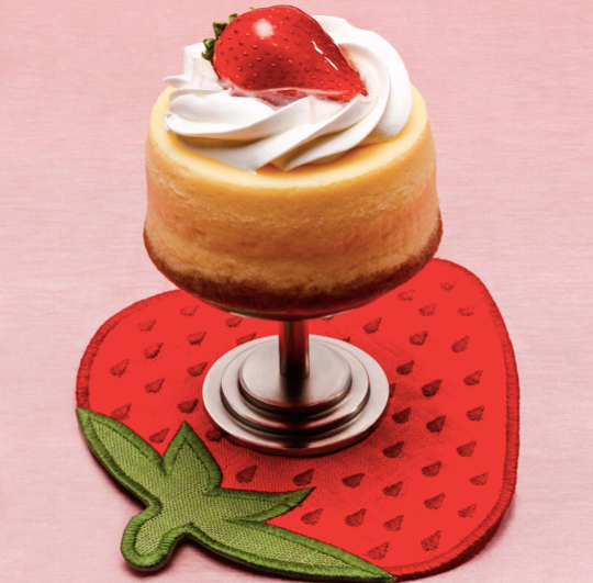 Strawberry Cocktail Napkins