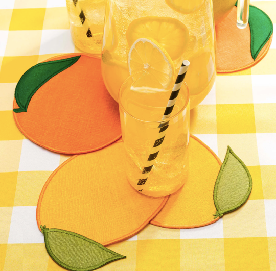 Citrus Cocktail Napkins