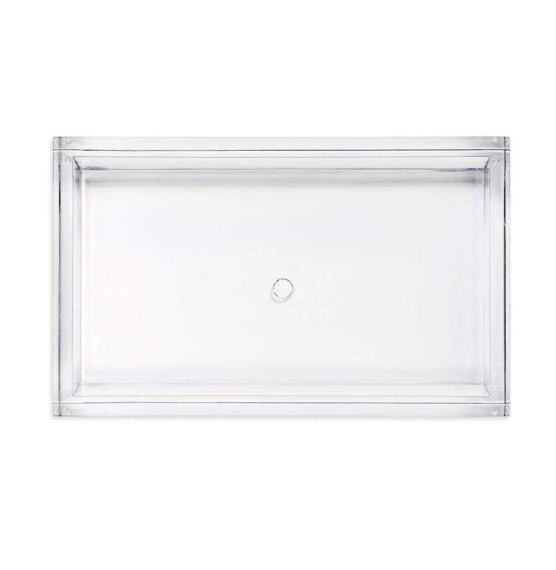 Acrylic Guest Napkin Holder in Crystal Clear