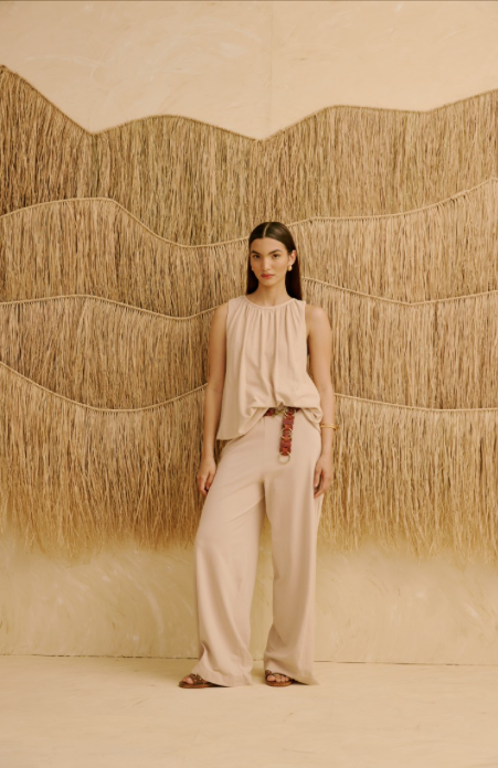 Brenda Top Beige