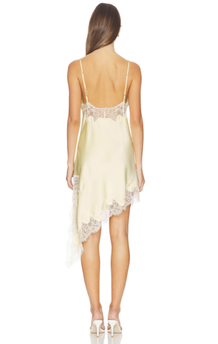 Emel Asymmetrical Dress Yellow